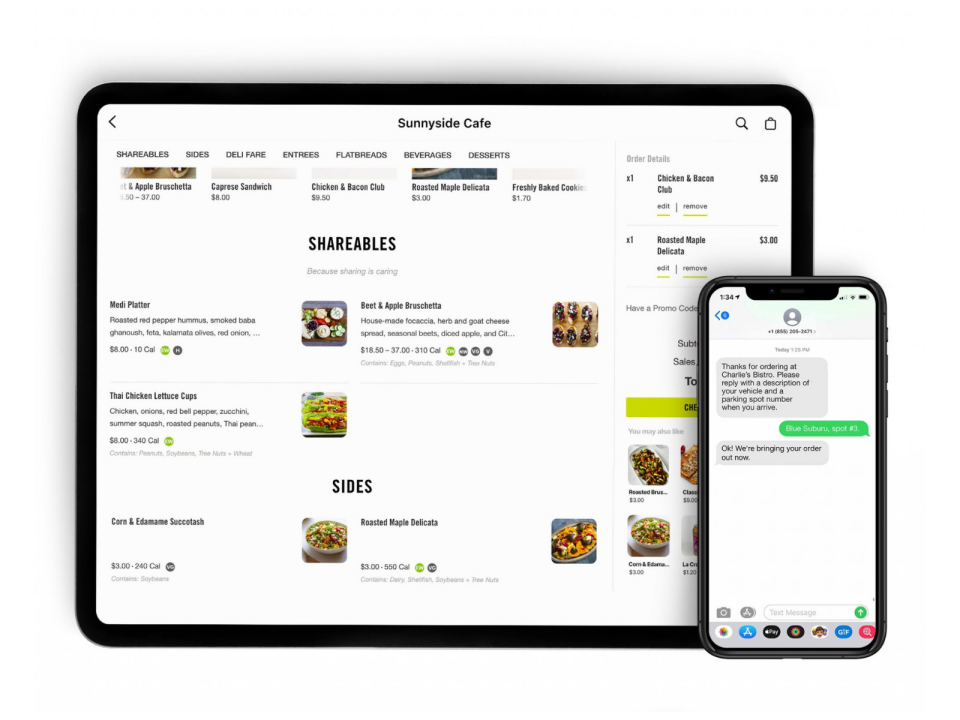 screenshot of CAKE POS